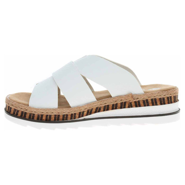 detail Dámske papuče Rieker V7989-80 weiss