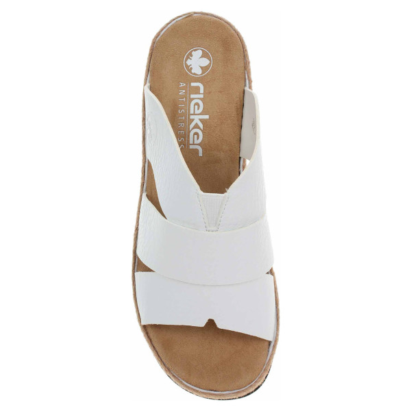 detail Dámske papuče Rieker V7989-80 weiss