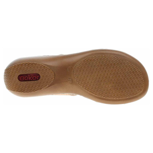 detail Dámske papuče Rieker 659X6-90 rosa