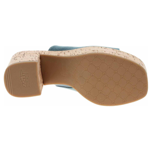 detail Dámske papuče Tamaris 1-27227-42 denim