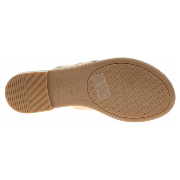 detail Dámske papuče Tamaris 1-27126-44 light gold