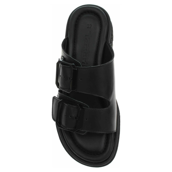 detail Dámske papuče Tamaris 1-27202-44 black leather