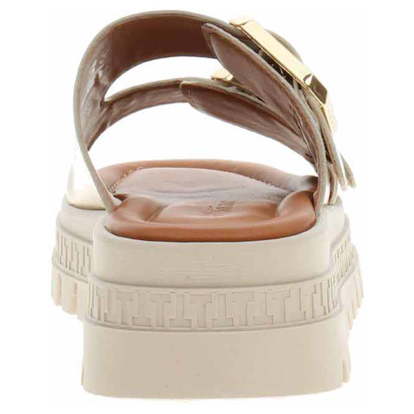 detail Dámske papuče Tamaris 1-27202-44 light gold