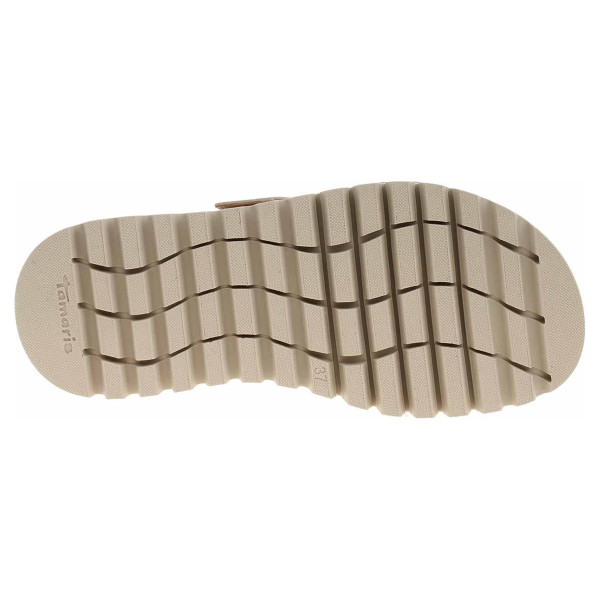 detail Dámske papuče Tamaris 1-27202-44 light gold