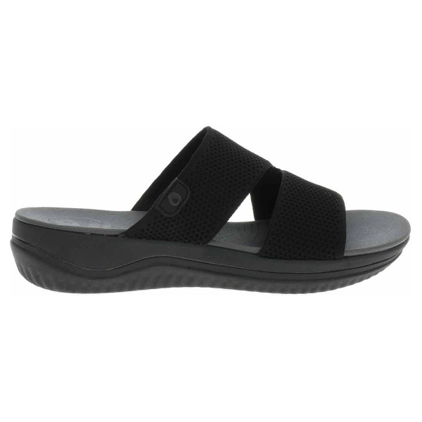 detail Dámske papuče Jana 8-27270-43 black