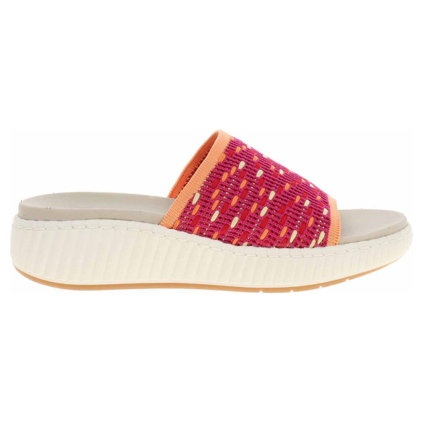 detail Dámske papuče Jana 8-27260-44 fuchsia comb