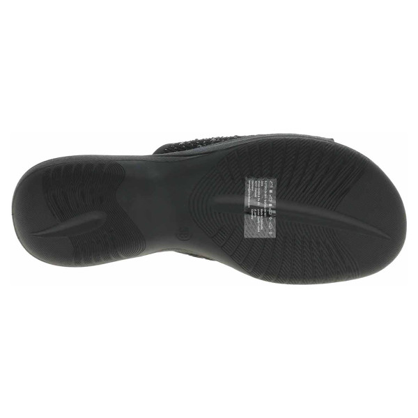 detail Dámske papuče Jana 8-27262-44 black