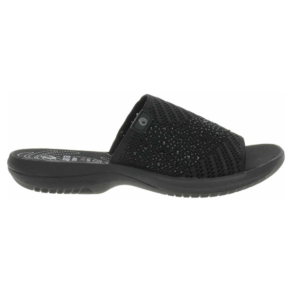detail Dámske papuče Jana 8-27262-44 black
