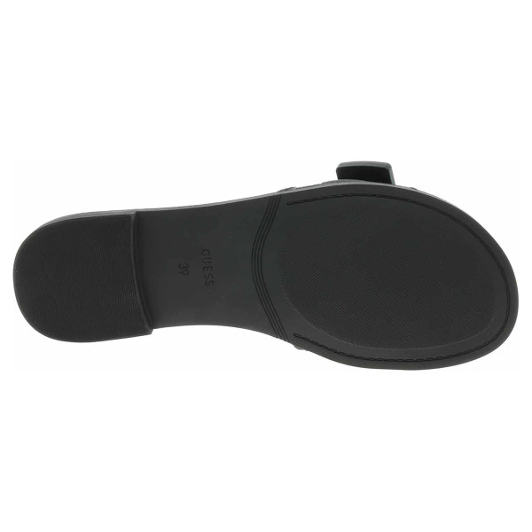 detail Dámske papuče Guess FLGEL3ELE19-BLACK
