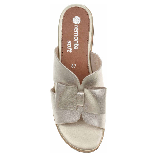 detail Dámske papuče Remonte D6456-92 gold