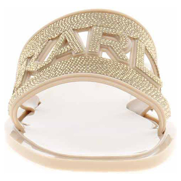 detail Dámske papuče Karl Lagerfeld KL80005S VGD gold rubber