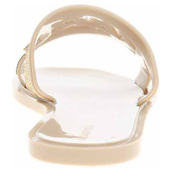 detail Dámske papuče Karl Lagerfeld KL80005S VGD gold rubber