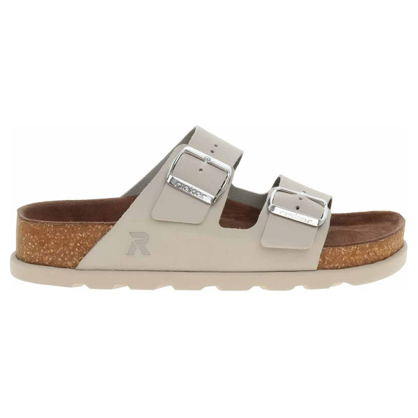 detail Dámske papuče Rieker V3190-40 grau