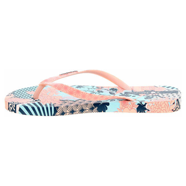 detail Dámske plážové papuče Ipanema 26147 22437 pink-blue