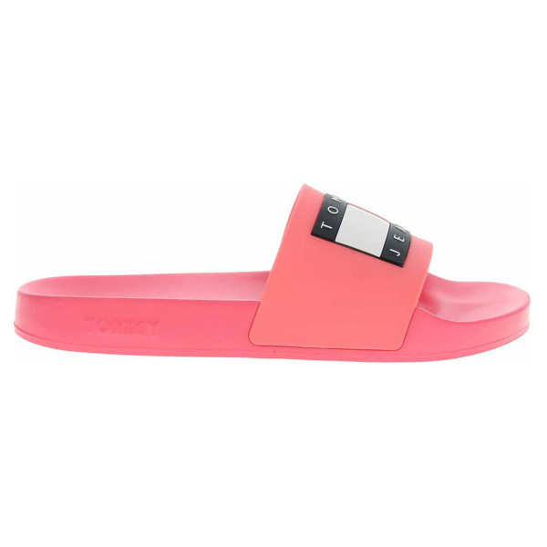 detail Dámske papuče Tommy Hilfiger plážové EN0EN01889 garden rose