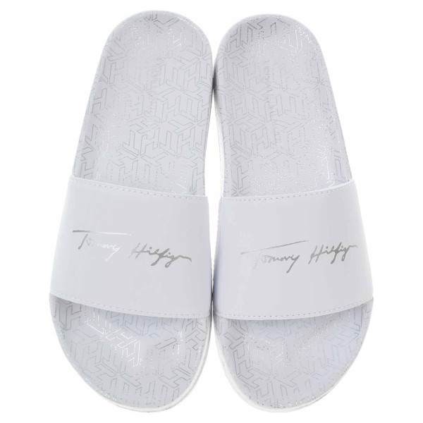 detail Dámske plážové papuče Tommy Hilfiger FW0FW06312 YBR white