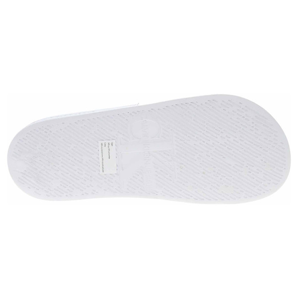 detail Dámske plážové papuče Calvin Klein YW0YW00638 00T silver