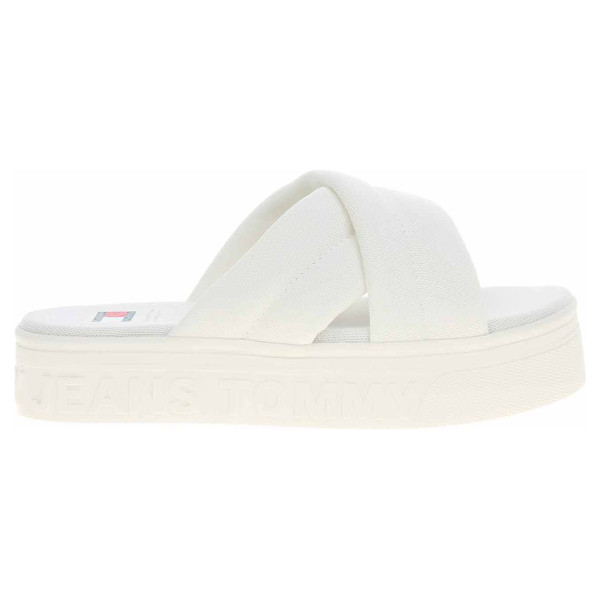 detail Dámske papuče Tommy Hilfiger EN0EN02465 Ecru