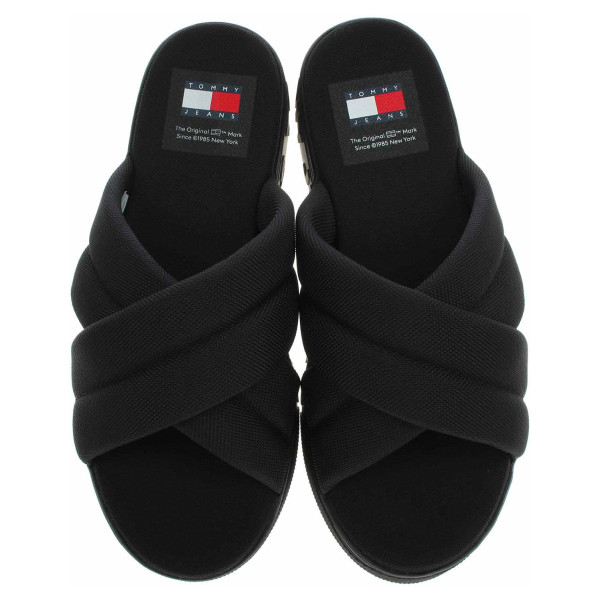 detail Dámske papuče Tommy Hilfiger EN0EN02465 Black