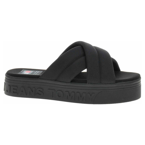 detail Dámske papuče Tommy Hilfiger EN0EN02465 Black
