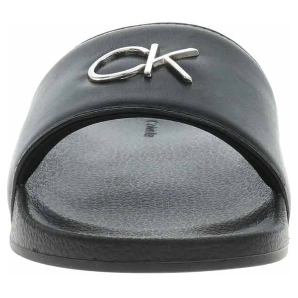 detail Dámske papuče Calvin Klein HW0HW01509 0GS Black-Silver