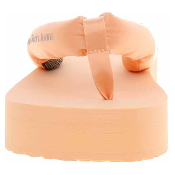 detail Plážové papuče Calvin Klein YW0YW01400 TNB Peach Dream
