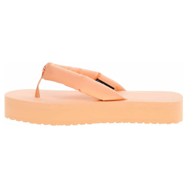 detail Plážové papuče Calvin Klein YW0YW01400 TNB Peach Dream