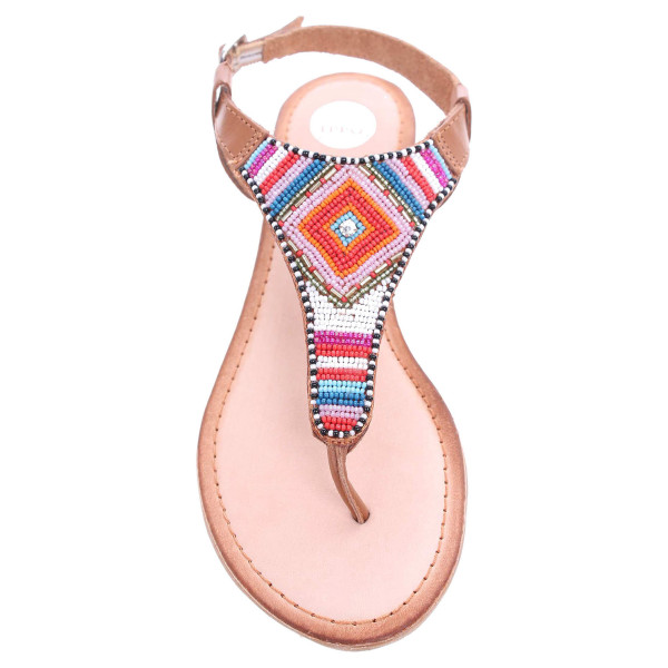 detail Gioseppo Magnien dámské sandály multicolor