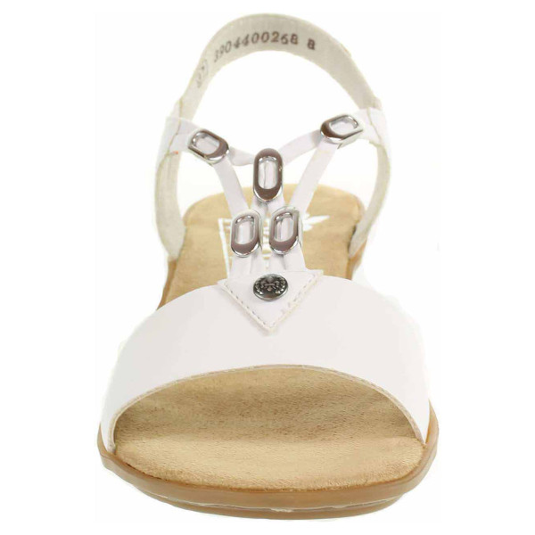 detail Dámske sandále Rieker 63453-80 weiss