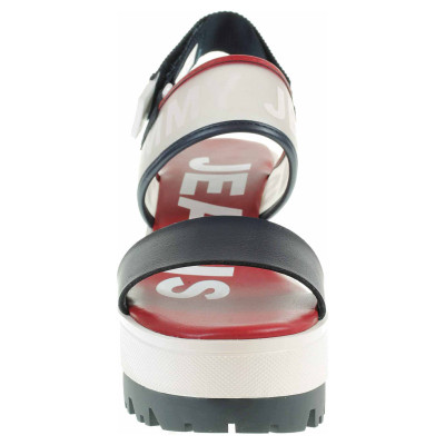 detail Dámske sandále Tommy Hilfiger EN0EN00834 C87 twilight navy