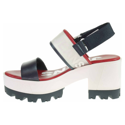 detail Dámske sandále Tommy Hilfiger EN0EN00834 C87 twilight navy