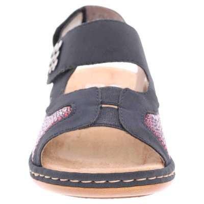 detail Dámske sandále Rieker 65989-14 blau