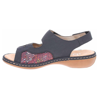 detail Dámske sandále Rieker 65989-14 blau