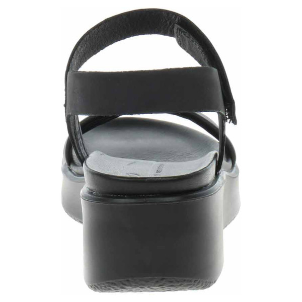 detail Dámske sandále Ecco Flowt Wedge LX W 27330351052 black-black