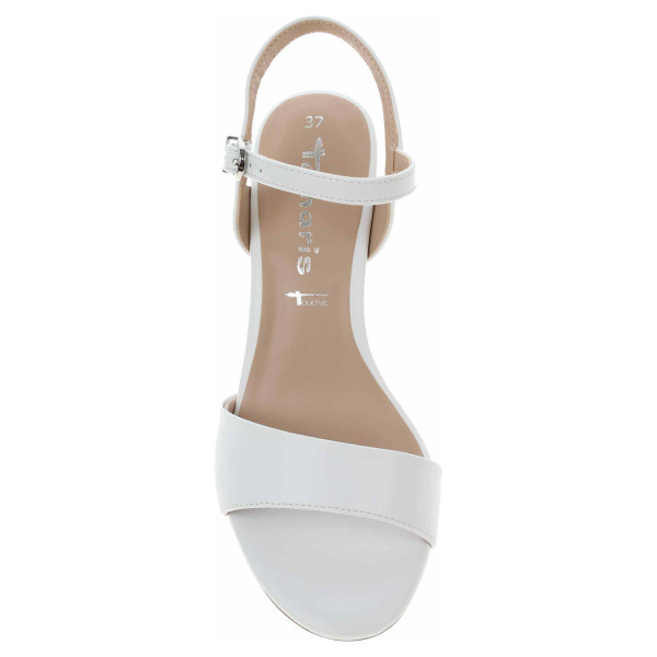 detail Dámska spoločenské topánky Tamaris 1-28008-42 white matt