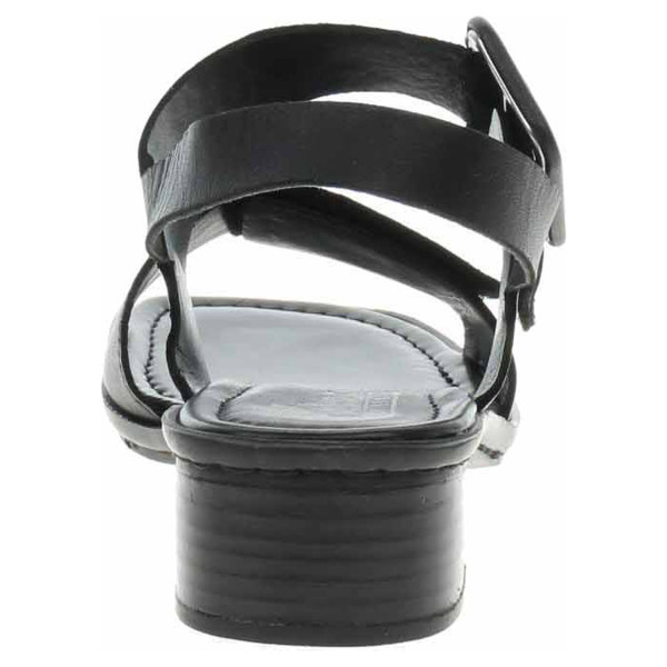 detail Dámske sandále Rieker 62663-01 schwarz