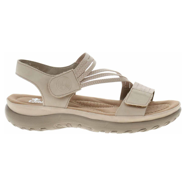 Dámske sandále Rieker 64870-62 beige