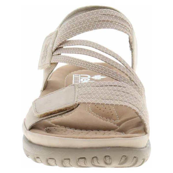 detail Dámske sandále Rieker 64870-62 beige