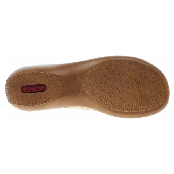 detail Dámske sandále Rieker 65989-90 beige