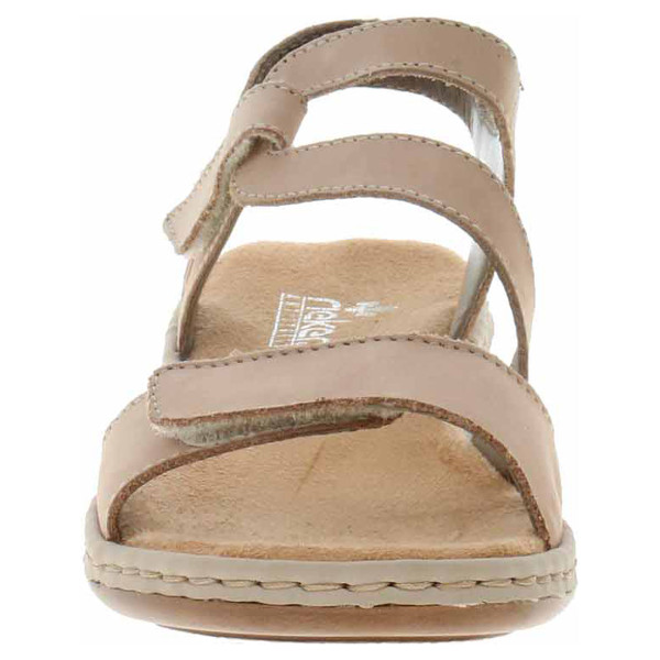 detail Dámske sandále Rieker 659C7-60 beige