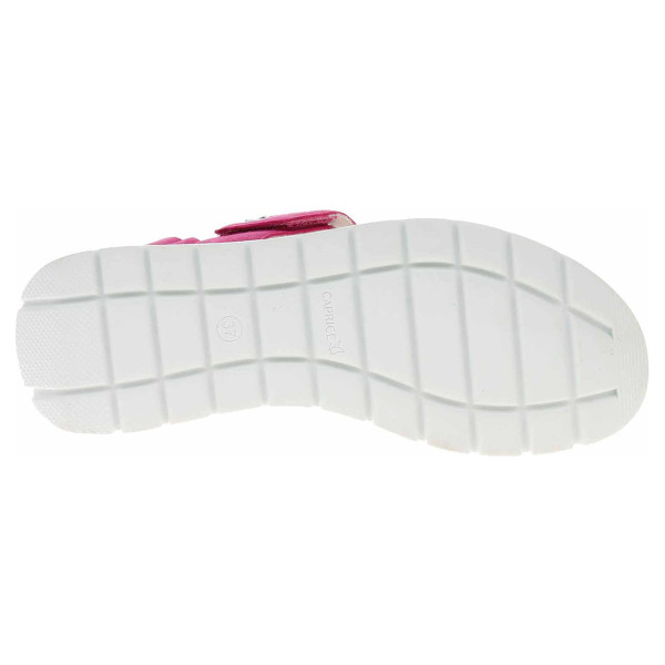 detail Dámske sandále Caprice 9-28705-20 fuchsia suede