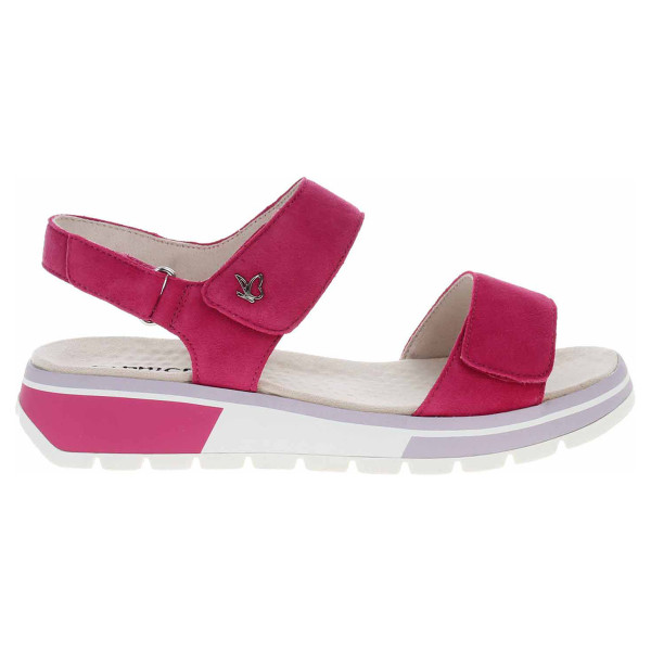 detail Dámske sandále Caprice 9-28705-20 fuchsia suede