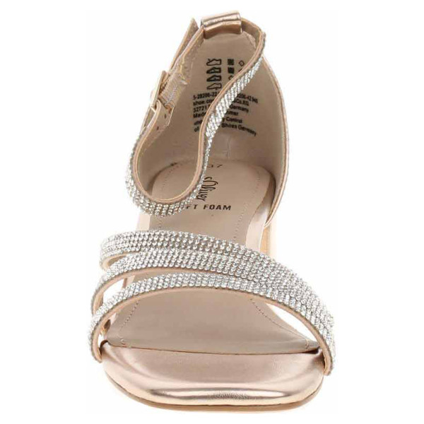 detail Dámska spoločenské topánky s.Oliver 5-28206-42 gold