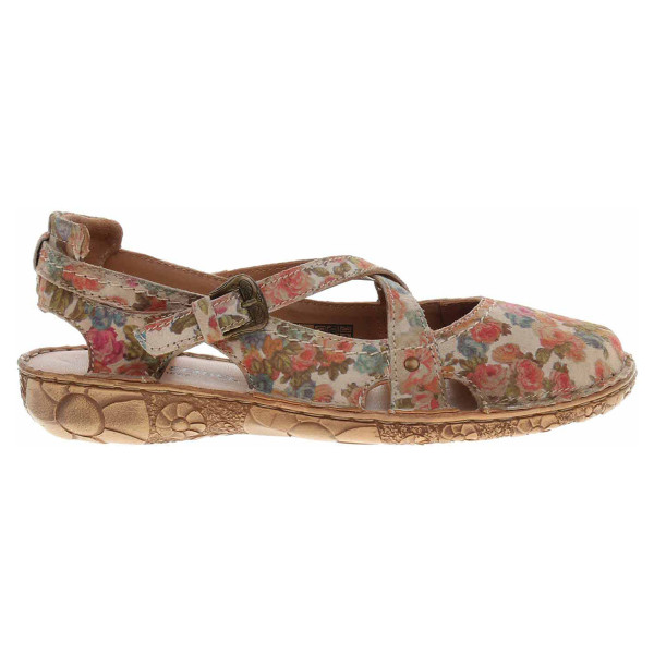detail Dámske sandále Josef Seibel 79513 370202 beige-multi
