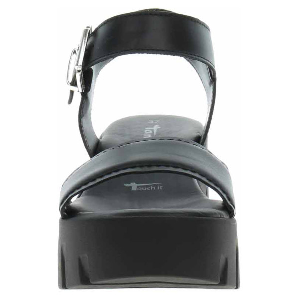 detail Dámske sandále Tamaris 1-28712-42 black leather