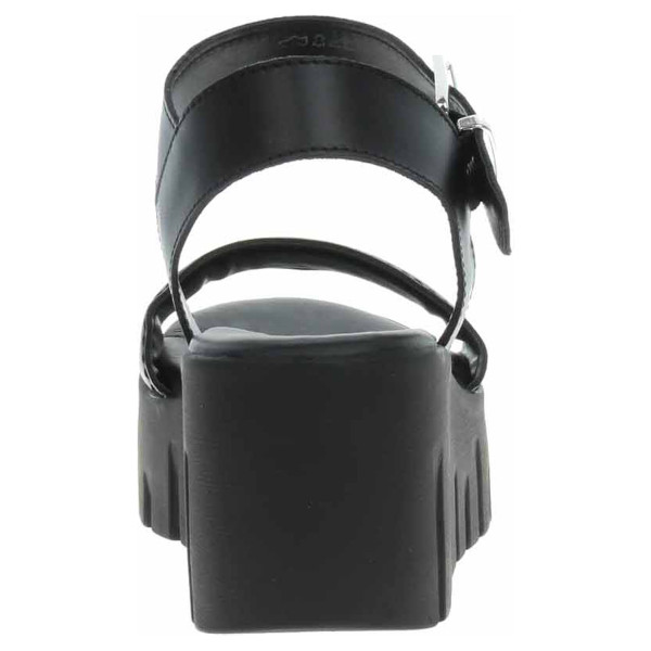 detail Dámske sandále Tamaris 1-28712-42 black leather