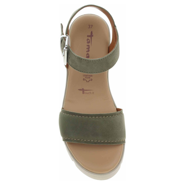 detail Dámske sandále Tamaris 1-28712-42 olive suede