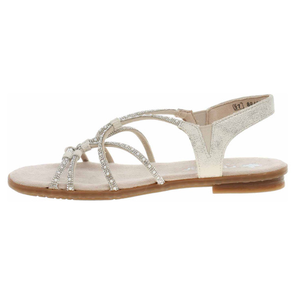 detail Dámske sandále Rieker 64270-60 beige