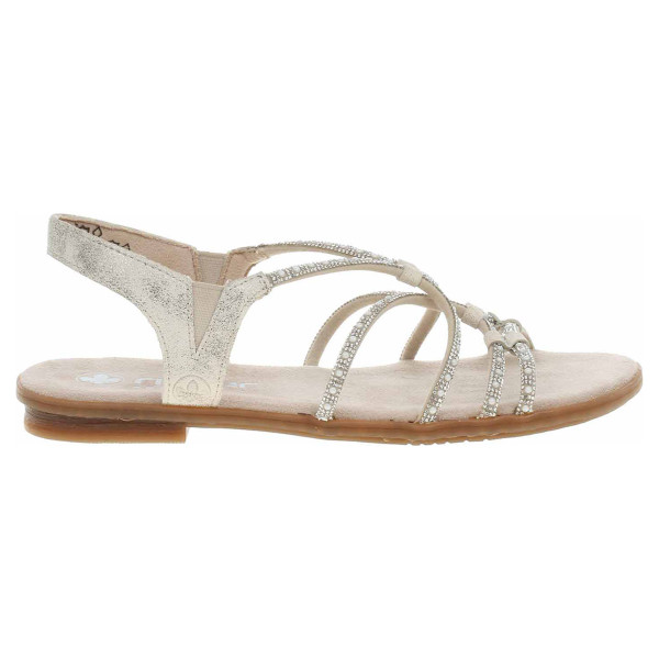 detail Dámske sandále Rieker 64270-60 beige