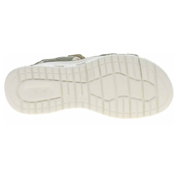 detail Dámske sandále Rieker 64066-52 grun kombi